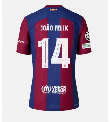 Barcelona Joao Felix #14 Hemmatröja 2023-24 Kortärmad
